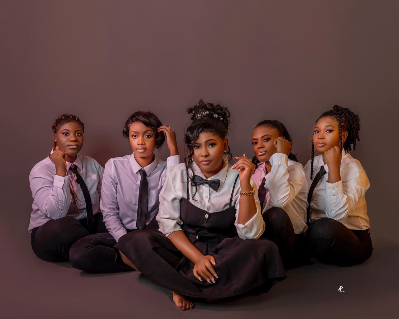 Pearl's ushering team at an event